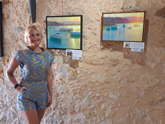 Solo Art exhibition “Power of Dream” in Crete. Summer 2024.