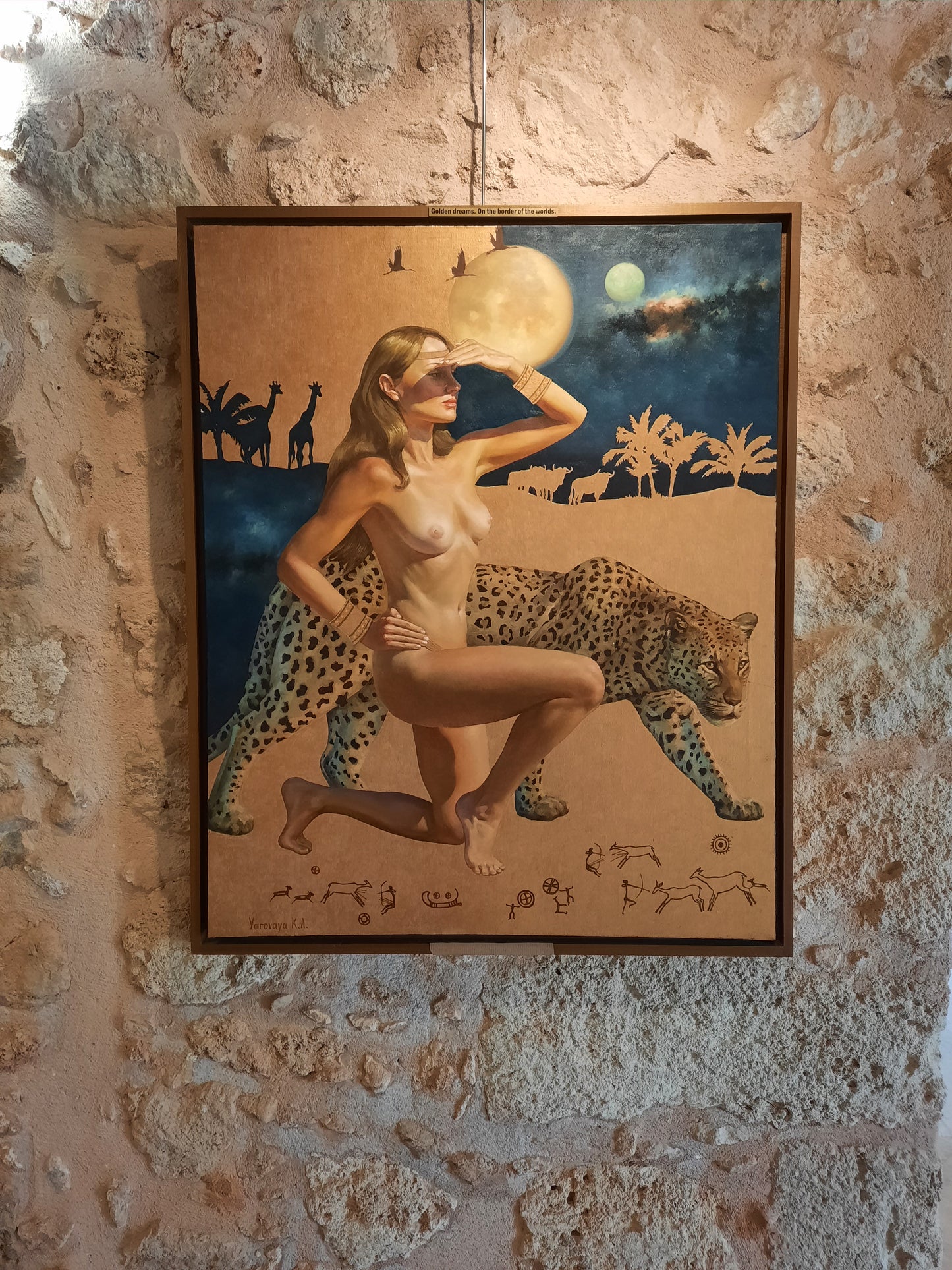 Golden dreams. On the border of the worlds