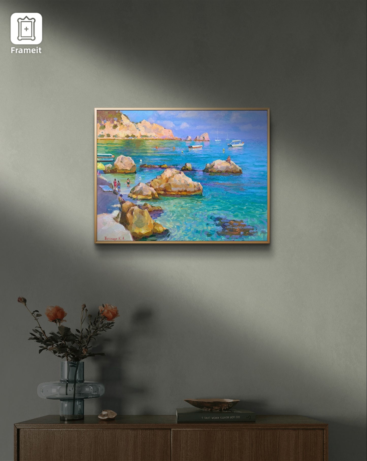 A blissful morning in Agios Nikitas. Lefkada