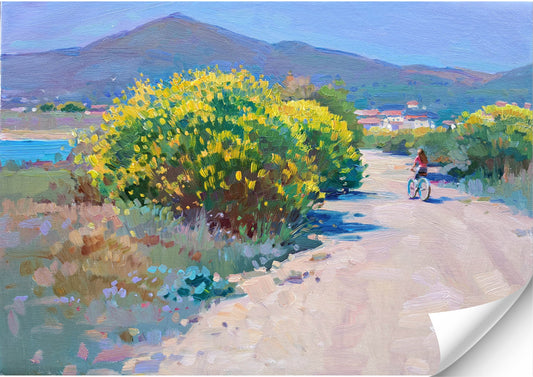 Towards summer. Poster