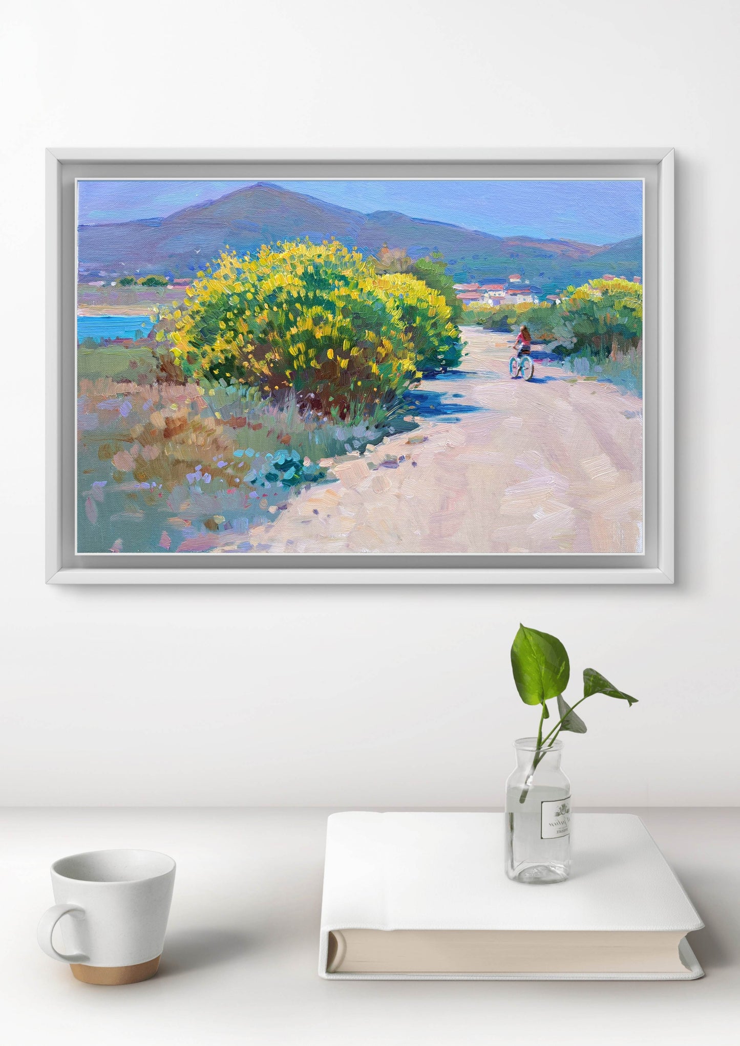 Towards summer. Poster