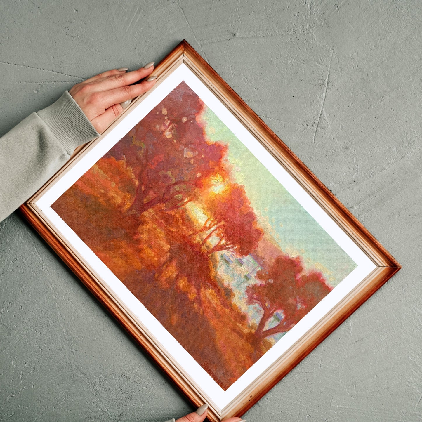 Amber evening in Vourvourou