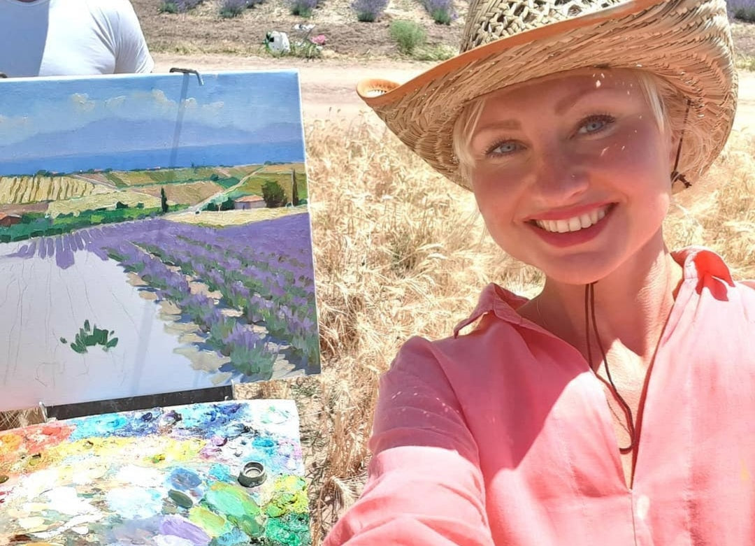 Where lavender looks to Olympus