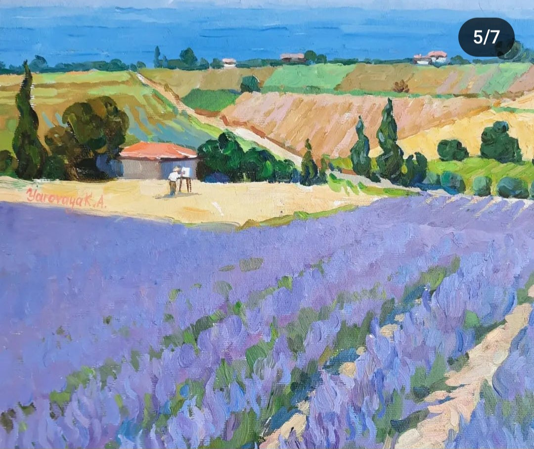 Where lavender looks to Olympus