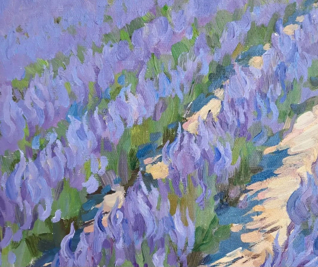 Where lavender looks to Olympus