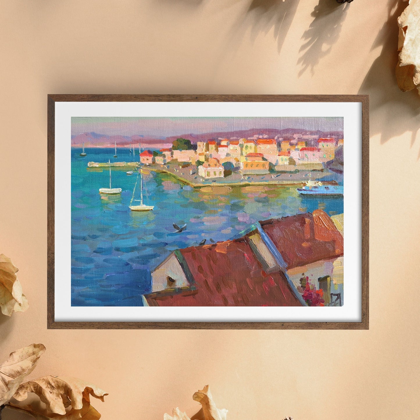 View of the old town of Chania. Crete. Roofs