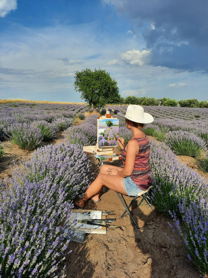 Lavender noon. Mesimeri