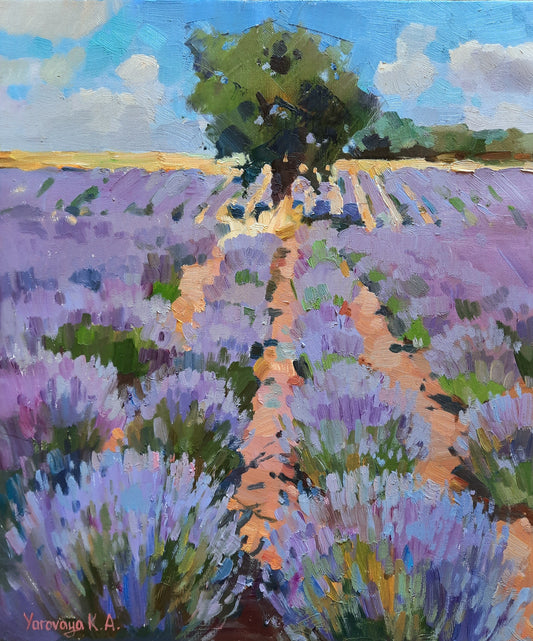 Lavender noon. Mesimeri