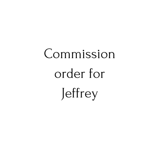 Commission order for Jeffrey