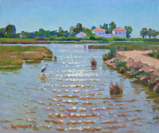 Clear day on the lake