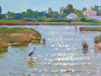 Clear day on the lake