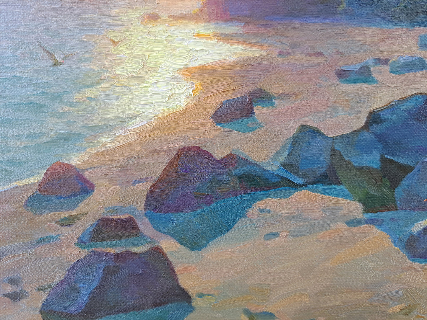 The glow of evening
