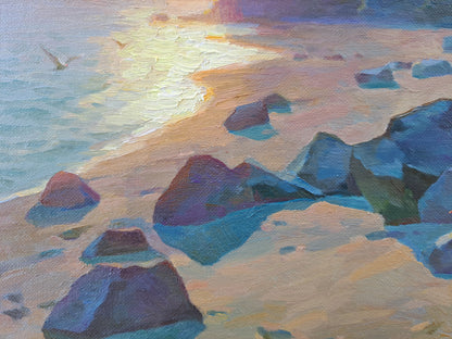 The glow of evening