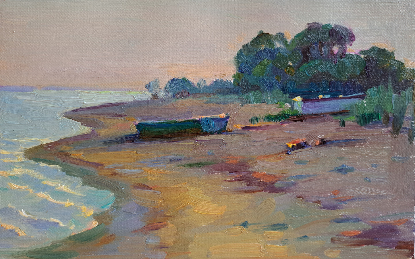 On the shore