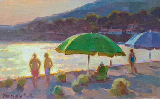 Summer day on the beach
