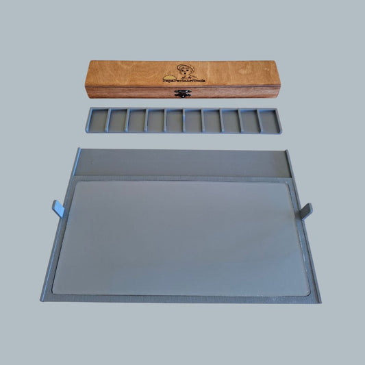 Additional palette for Papapavloarttools Pochade Box with pallet case