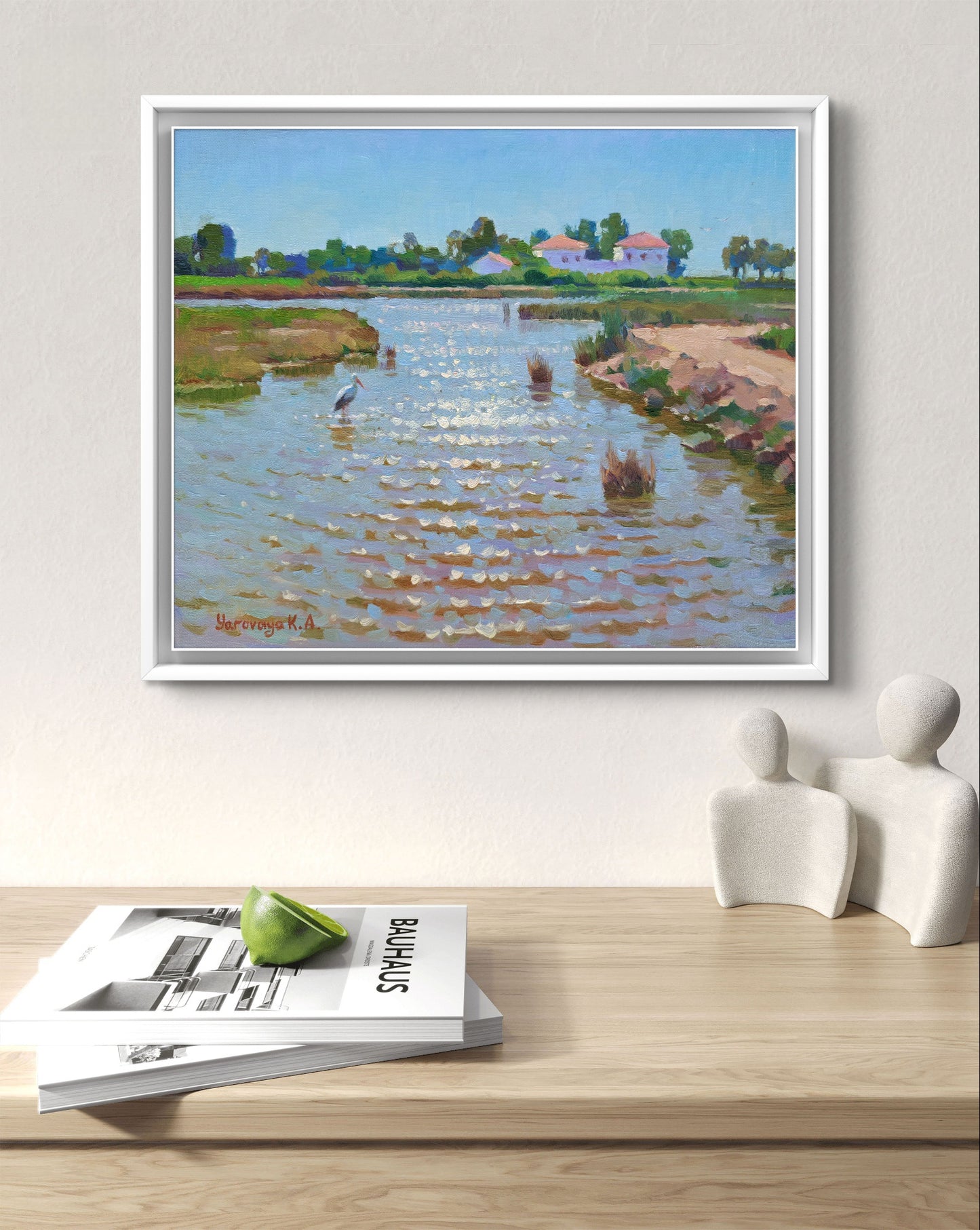 Clear day on the lake