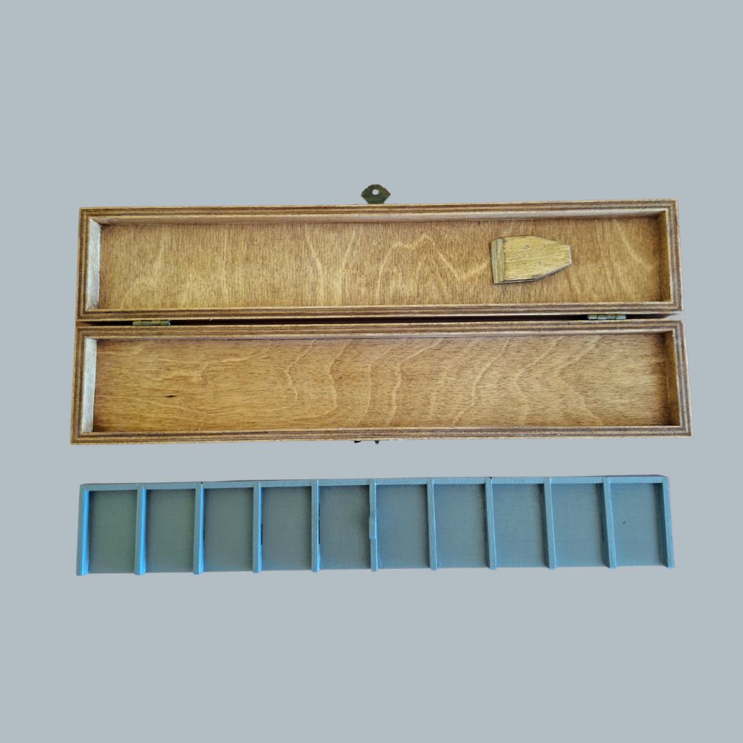 Additional Grey Palette for PapaPavloArtTools Pochade Box | Freezable Oil Paint Palette | Plein Air Painting Accessory