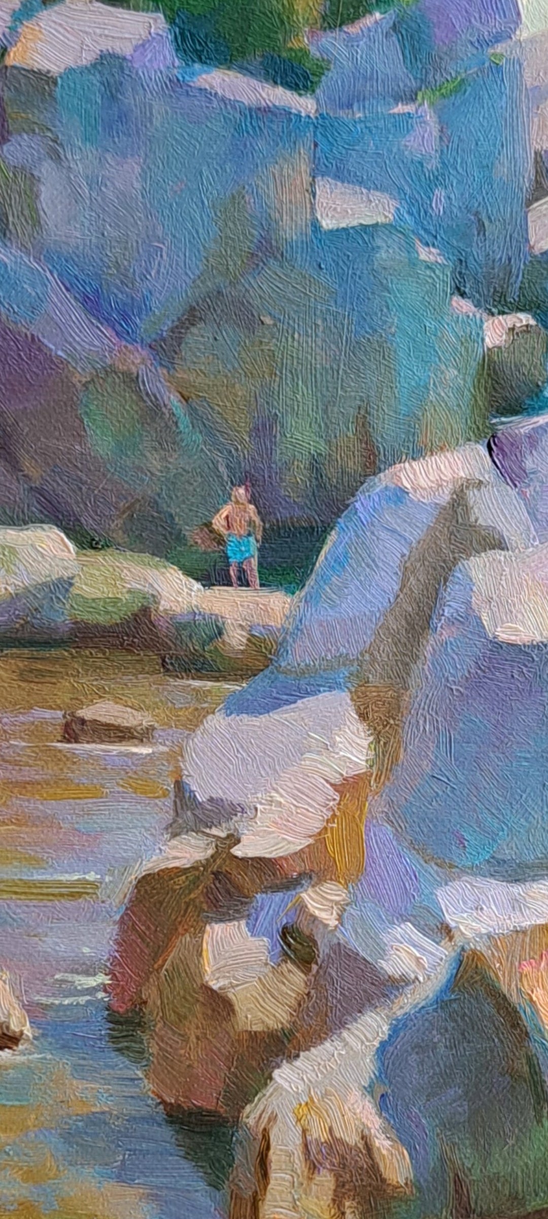 Noon on the white cliffs. Lutra