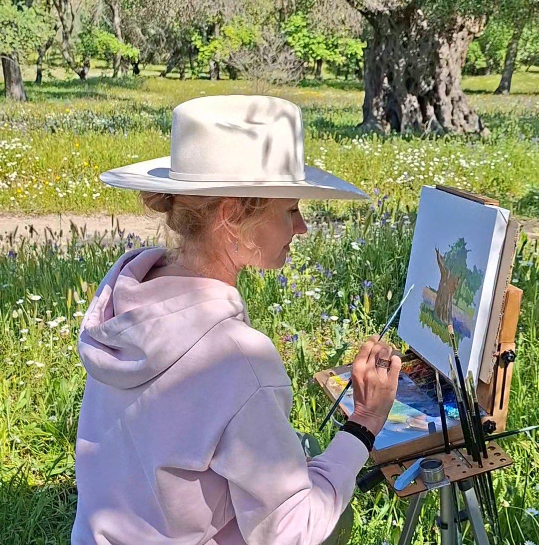 Spring in the Olive Grove. Kalamitsi