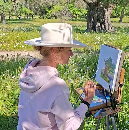 Spring in the Olive Grove. Kalamitsi