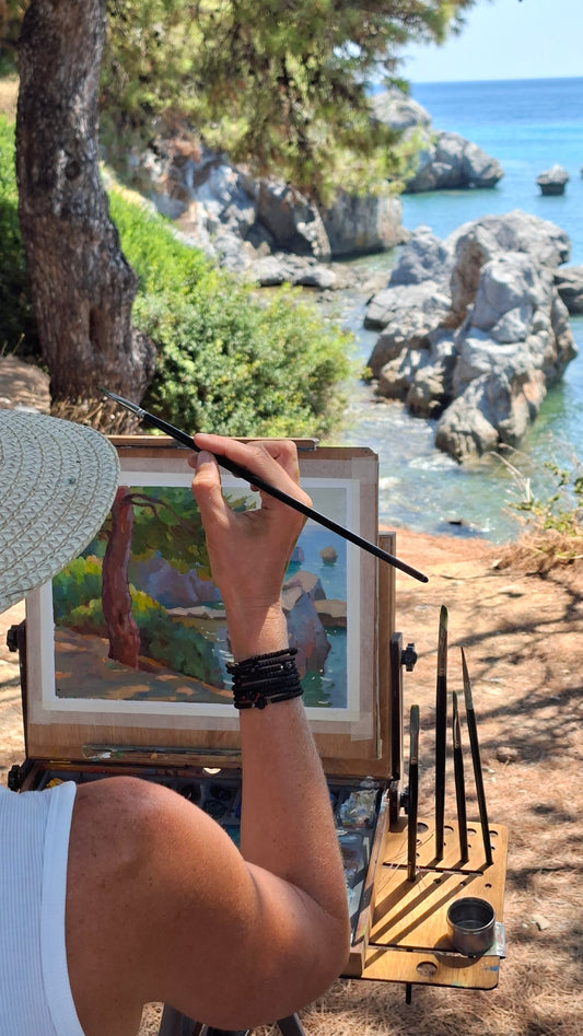 Workshop plein air session